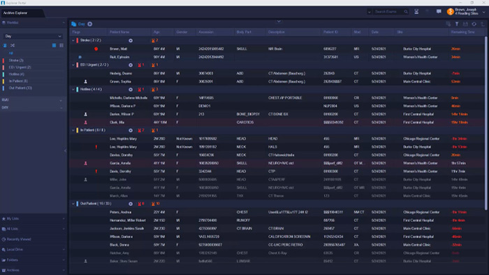 Demostraci&oacute;n de Philips Radiology Workflow Orchestrator para la lectura de im&aacute;genes de diagn&oacute;stico